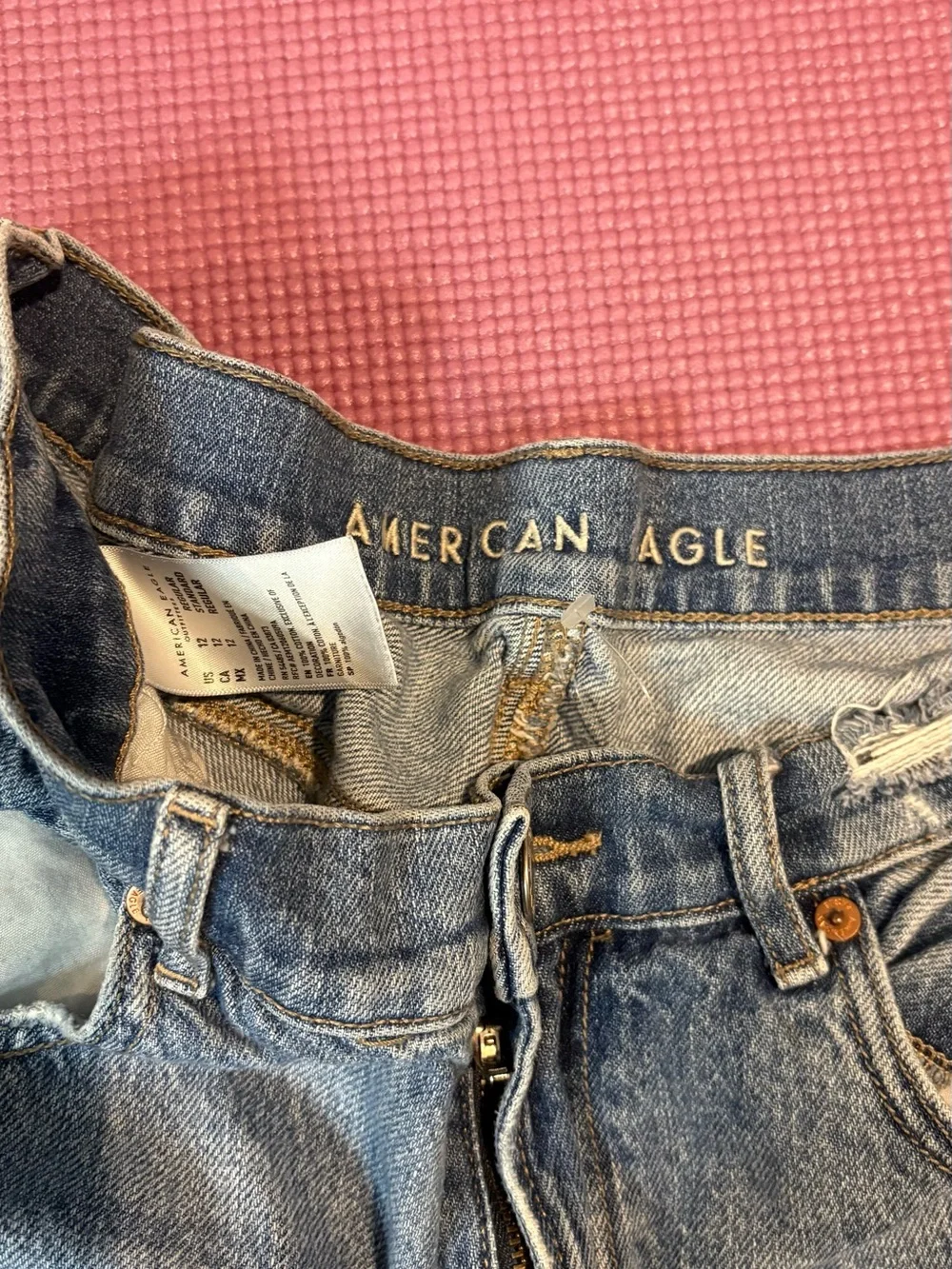 American Eagle Outfitters Light Blue Flare Jeans